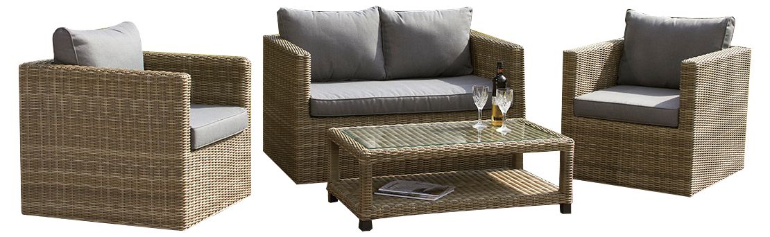 Buy Royalcraft Wentworth Outdoor Lounging Set Online at johnlewis.com