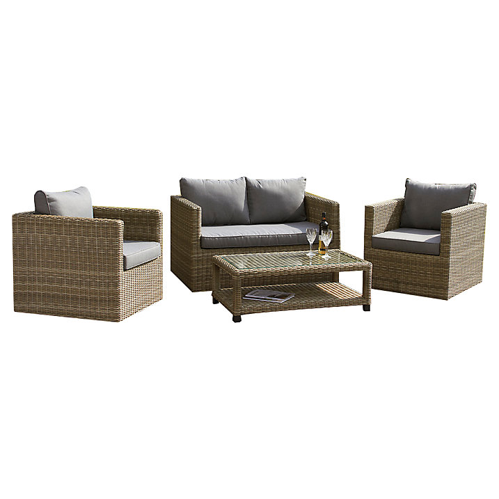Buy Royalcraft Wentworth Outdoor Lounging Set Online at johnlewis.com