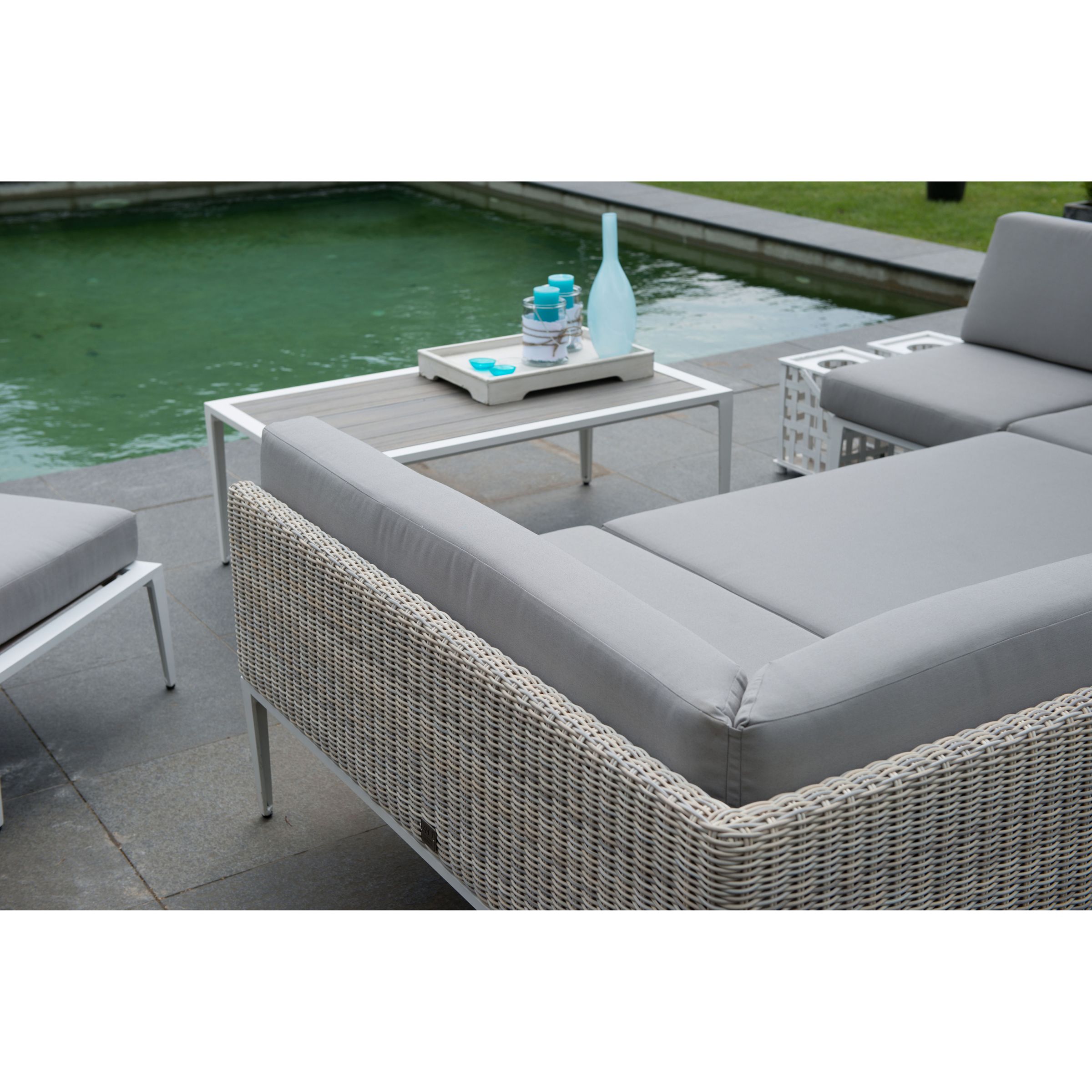 4 Seasons Outdoor Riviera Modular Daybed, Provance