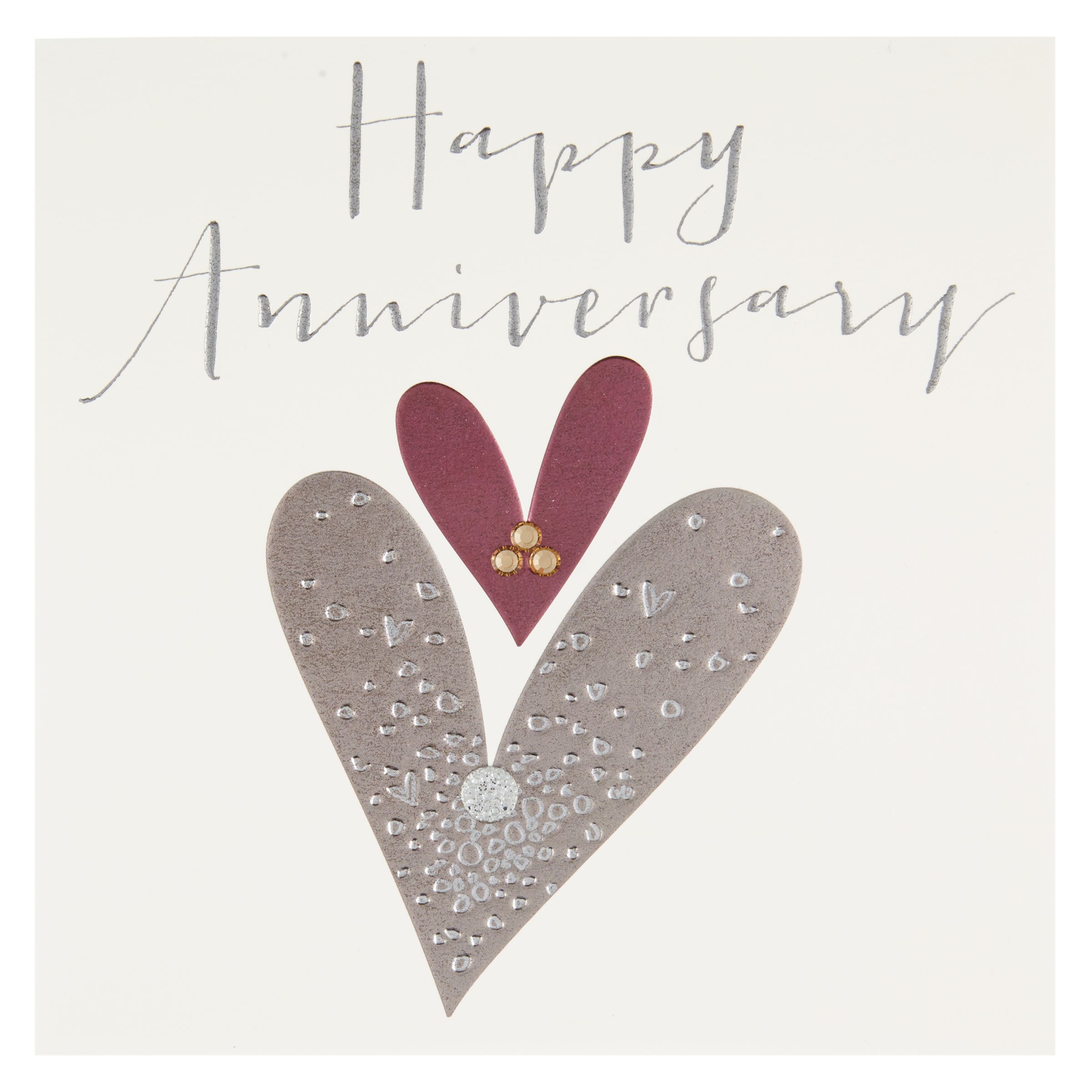 Belly Button Designs Happy Anniversary Card At John Lewis Partners