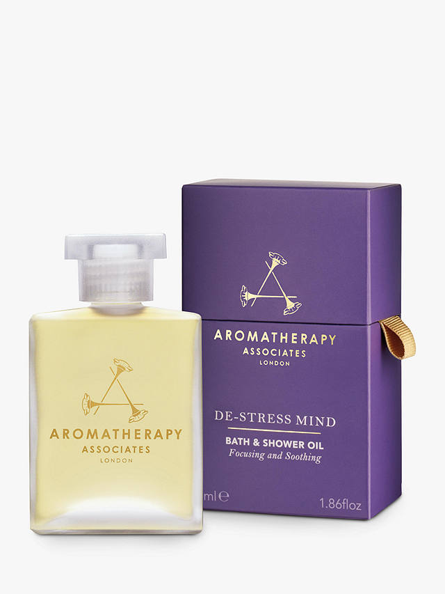 Aromatherapy Associates De-Stress Mind Bath & Shower Oil, 55ml 2