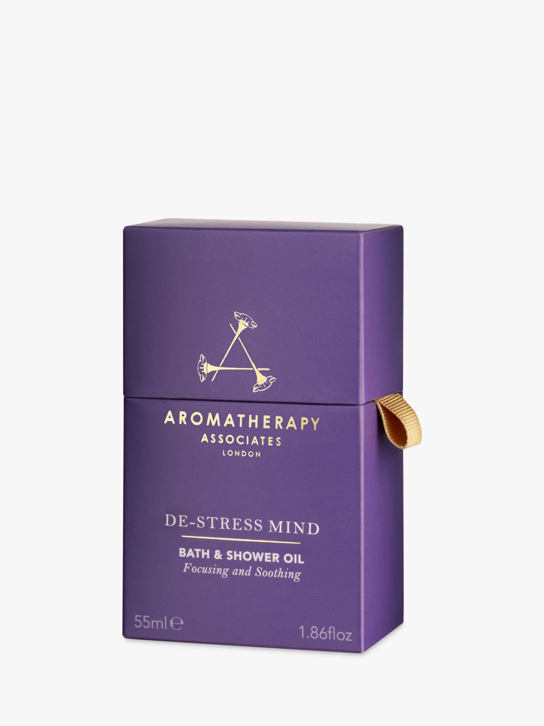 Aromatherapy Associates De-Stress Mind Bath & Shower Oil, 55ml