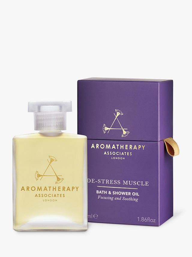 Aromatherapy Associates De-Stress Muscle Bath & Shower Oil, 55ml 2