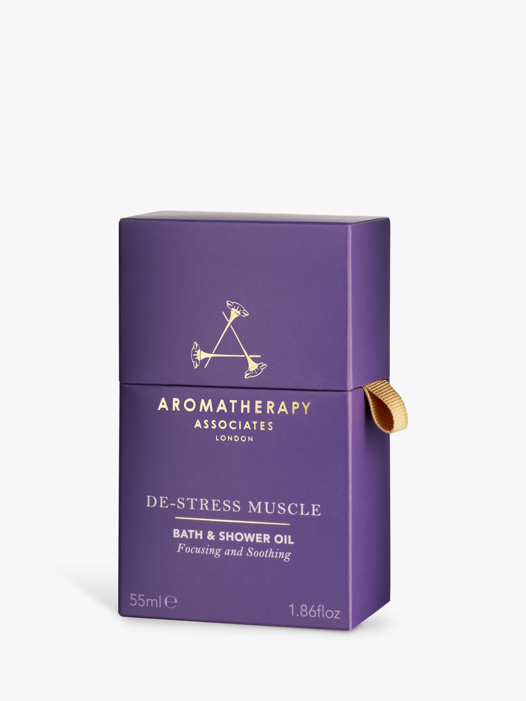 Aromatherapy Associates De-Stress Muscle Bath & Shower Oil, 55ml