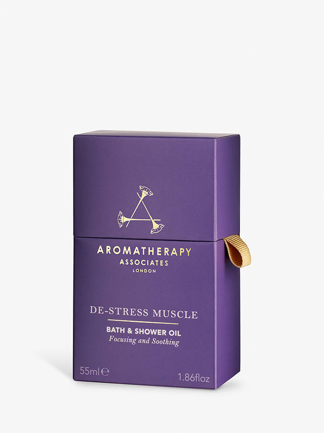Aromatherapy Associates De-Stress Muscle Bath & Shower Oil, 55ml 3
