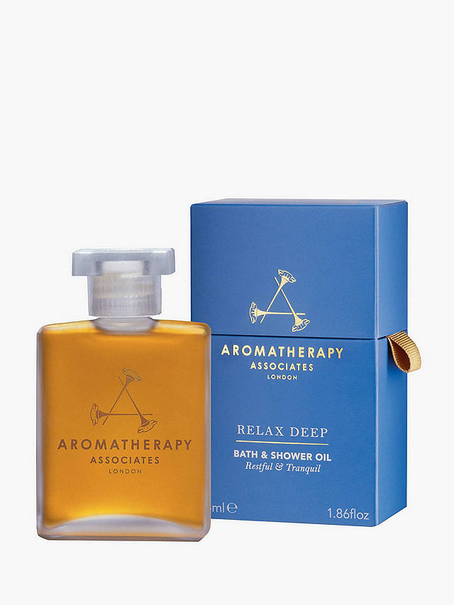 Aromatherapy Associates Relax Deep Bath & Shower Oil, 55ml