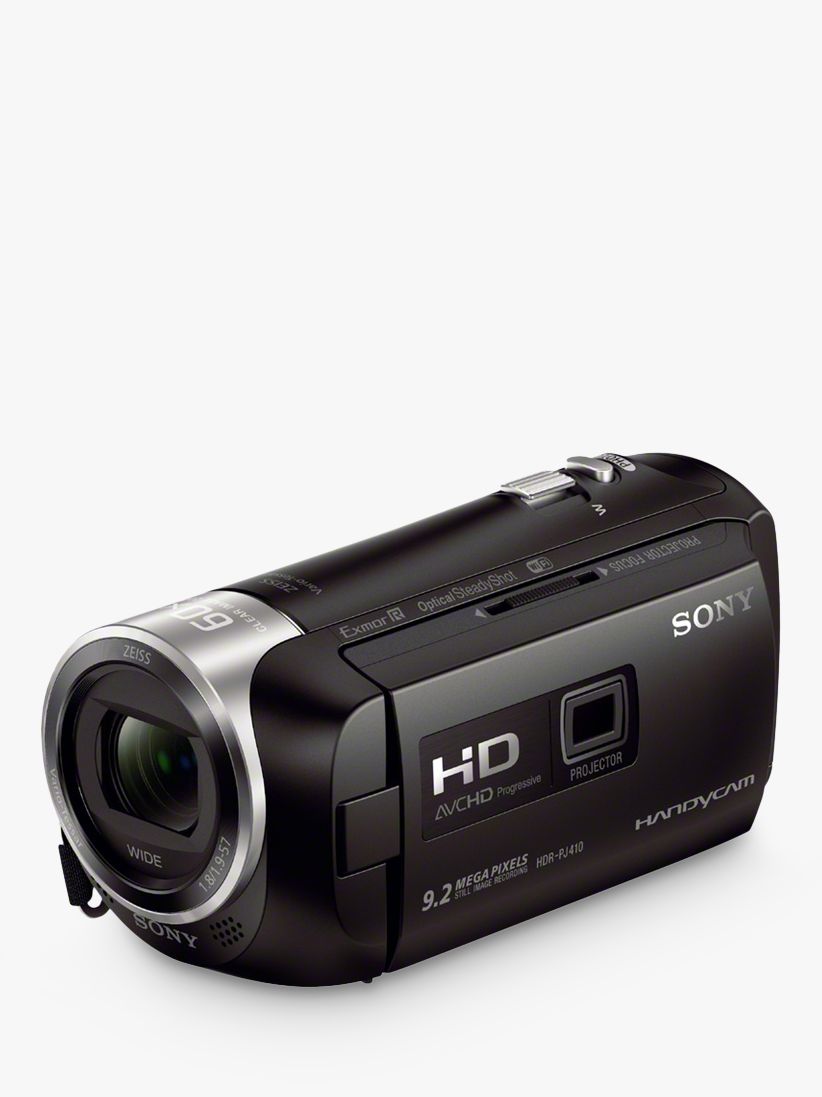 Sony PJ410 Handycam with Built-in Projector, HD 1080p, 2.29MP, 30x Optical Zoom, Wi-Fi, NFC