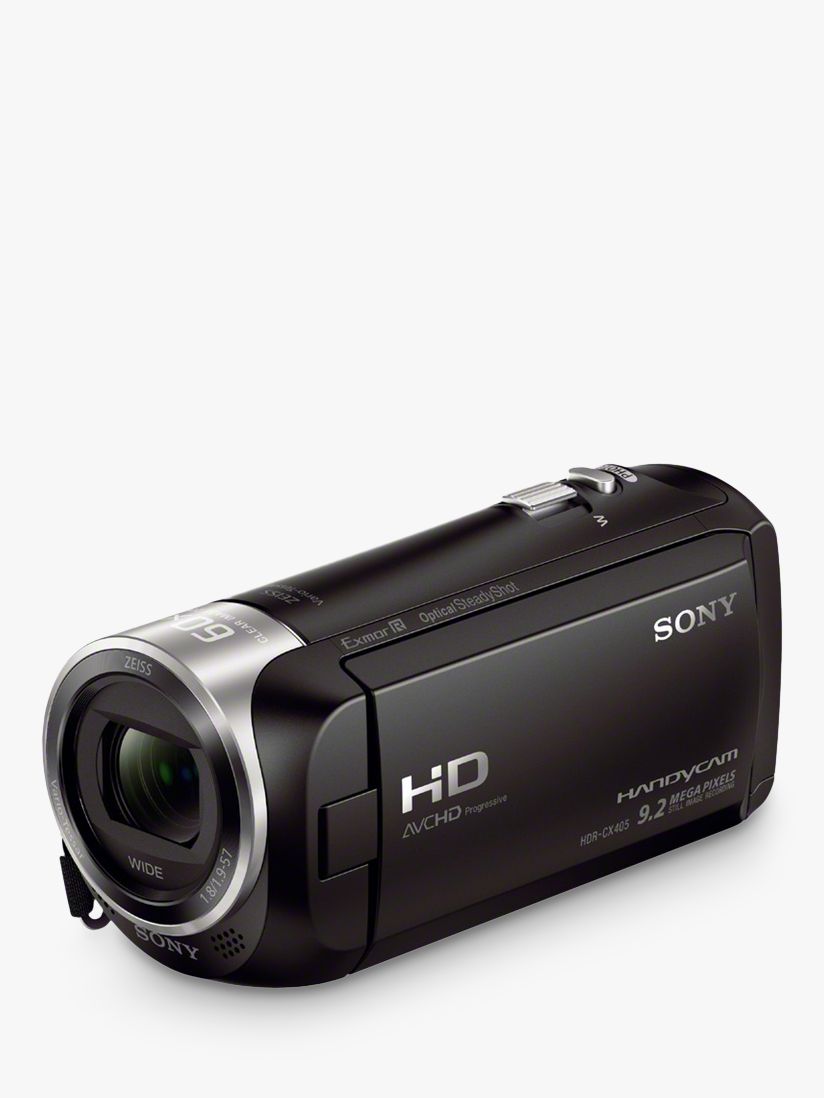 Sony CX405 Handycam with Exmor R CMOS Sensor, HD 1080p, 2.29MP, 30x Optical Zoom, 2.7 LCD Screen, Black