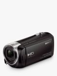 Sony CX405 Handycam with Exmor R CMOS Sensor, HD 1080p, 2.29MP, 30x Optical Zoom, 2.7" LCD Screen, Black