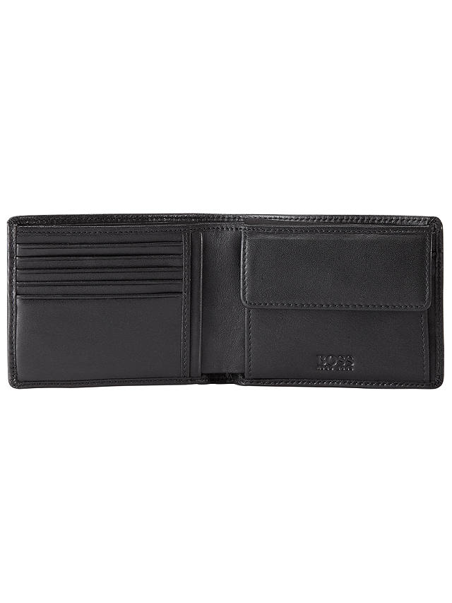 BOSS Asolo Bi-fold Leather Wallet, Black