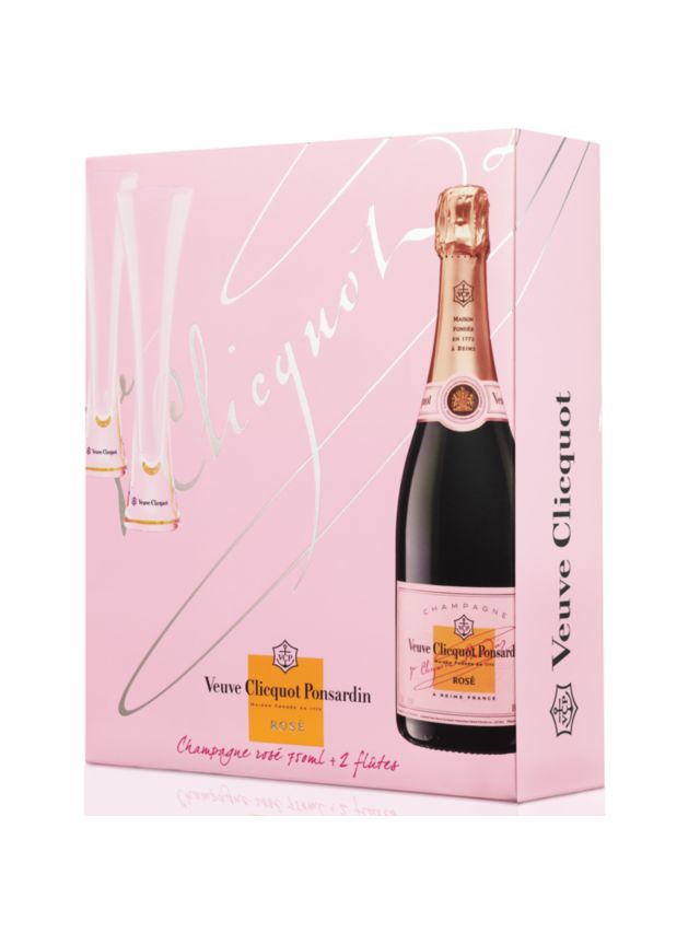 Veuve Clicquot Traveller (750ML bottle, 2 flutes & tote)