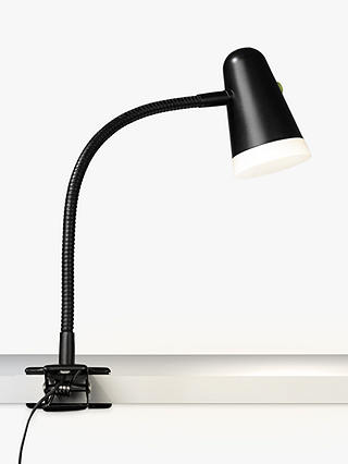 John Lewis ANYDAY Lorrie LED Clip with Switch Desk Lamp