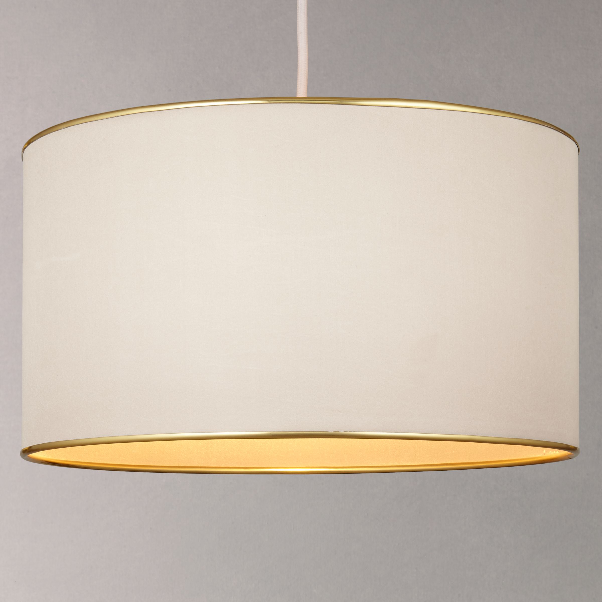 John Lewis Partners Easy To Fit Deco Pendant Lampshade At John