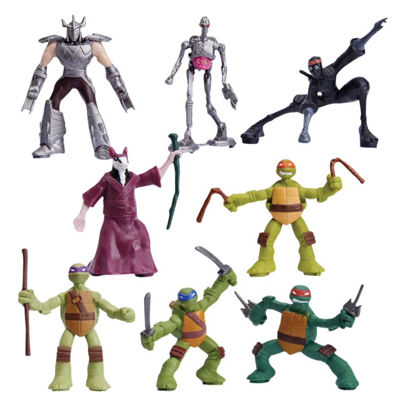 ninja turtle mini figures
