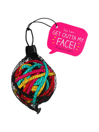 Happy Jackson Get Outta My Face Hairband Ball, Pack of 30