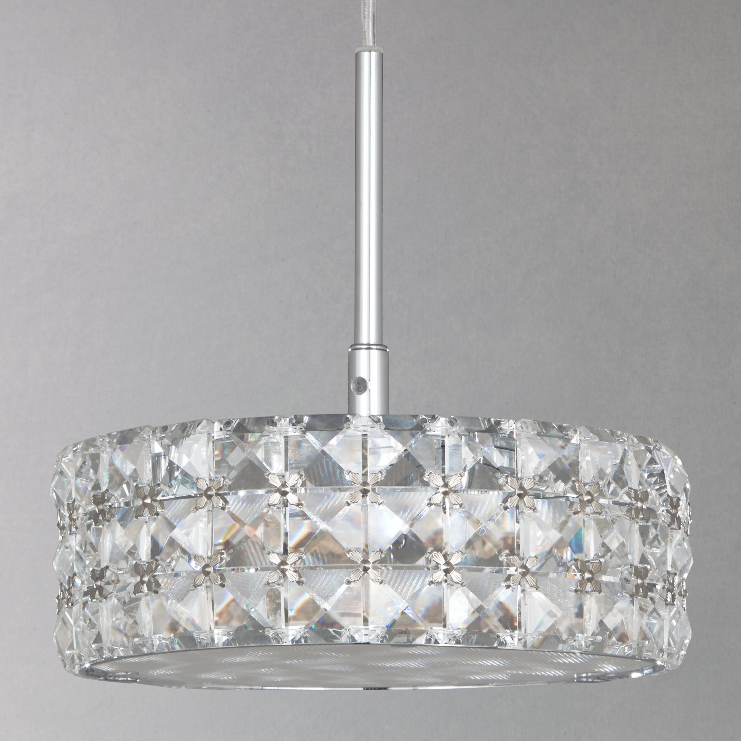 John Lewis Aurora Double Insulated Crystal Pendant Light