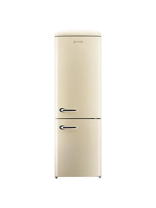 Gorenje RK60359OC Freestanding Fridge Freezer, A++ Energy Rating, Right-Hand Hinge, 60cm Wide, Cream