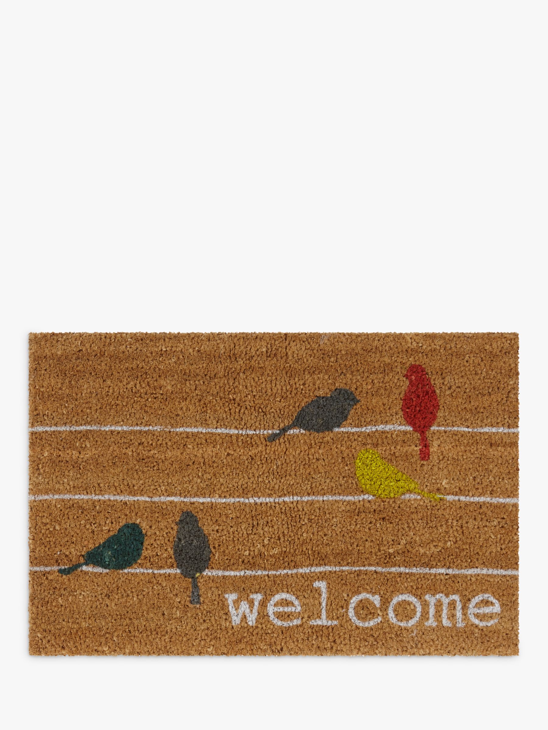 John Lewis & Partners Birds on a Wire Door Mat review