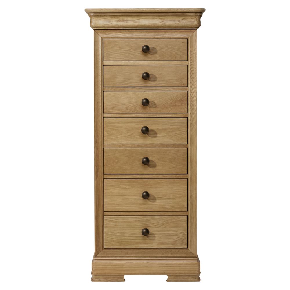 Willis Gambier Lyon Tall 7 Drawer Chest At John Lewis Partners