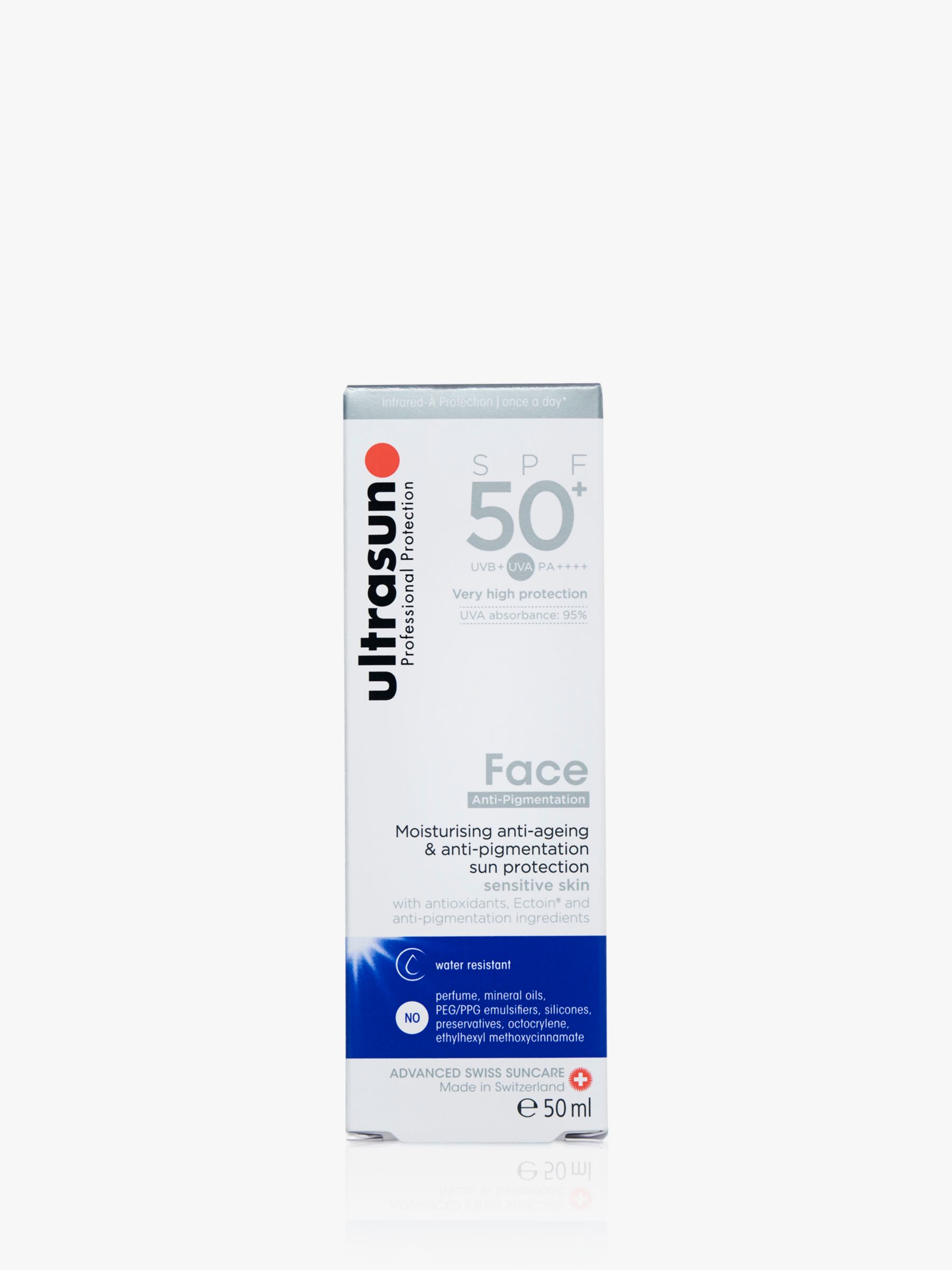 Ultrasun SPF 50+ Anti-Ageing Facial Sun Cream, 50ml 3