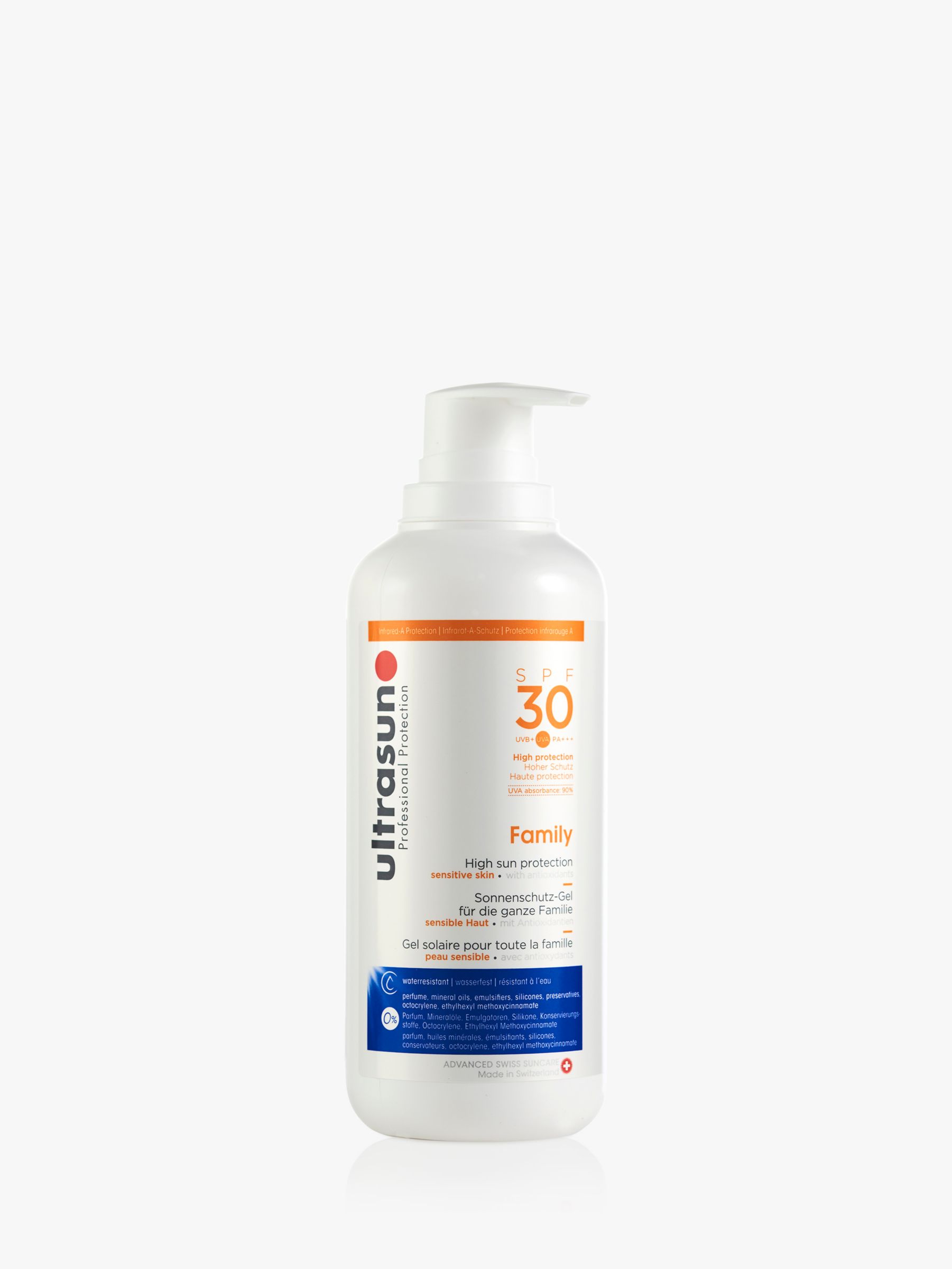 Ultrasun SPF 30 Family Sun Cream, 400ml 1