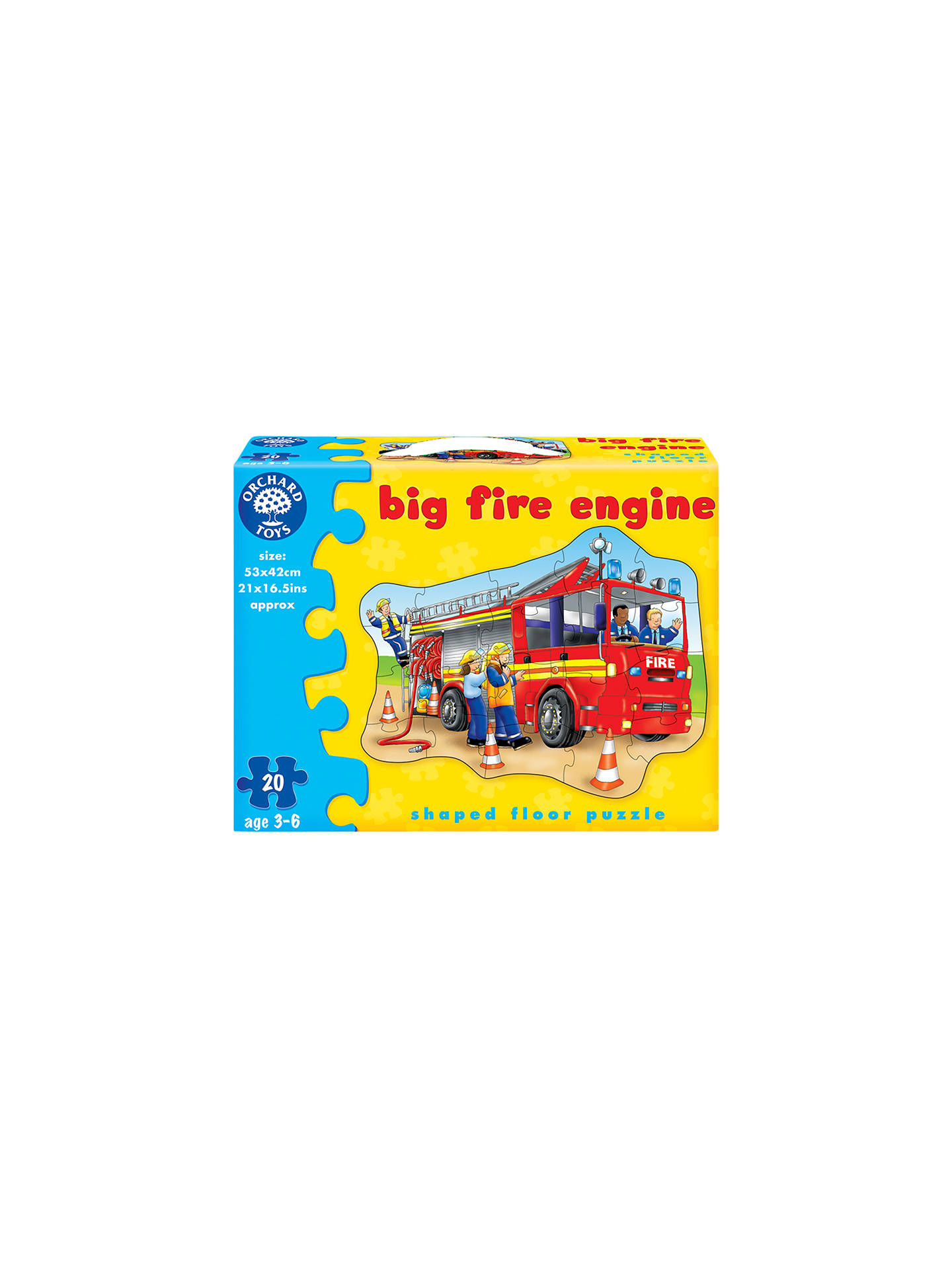 Orchard Toys Educational Games Big Fire Engine Jigsaw Floor Puzzle