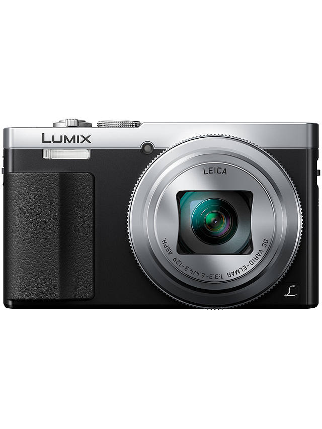 Panasonic Lumix DMC-TZ70 Digital Camera HD 1080p, 12.1MP, 30x Optical Zoom, NFC, Wi-Fi, Manual Control Ring, EVF, 3" LCD Screen, Silver