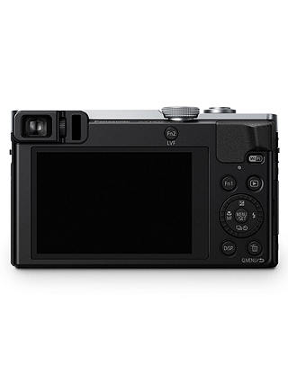 Panasonic Lumix DMC-TZ70 Digital Camera HD 1080p, 12.1MP, 30x Optical Zoom, NFC, Wi-Fi, Manual Control Ring, EVF, 3" LCD Screen, Silver