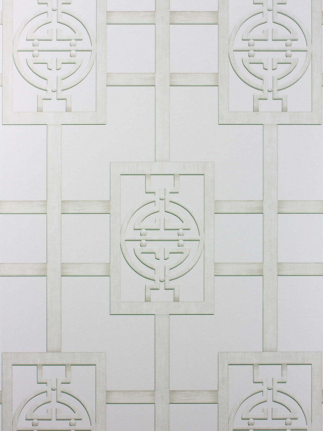 Nina Campbell Sansui Wallpaper, Ivory, NCW4181-05