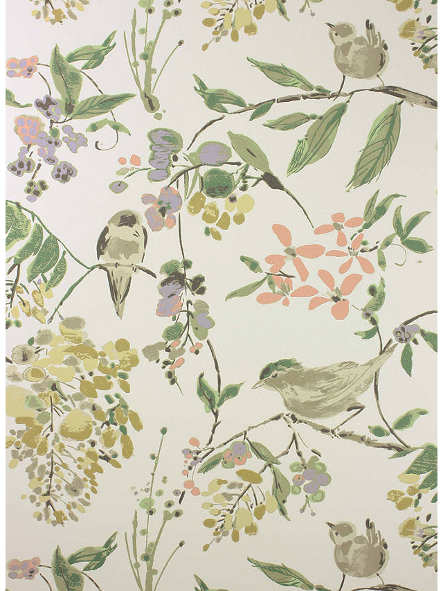 Nina Campbell Penglai Wallpaper, Coral, NCW4182-01