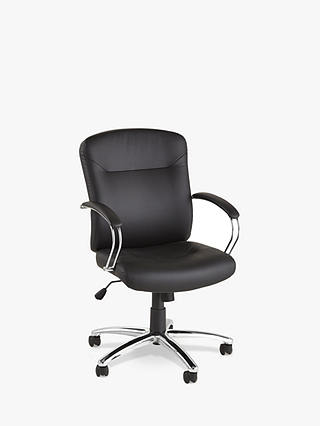 John Lewis ANYDAY Warner Faux Leather Office Chair