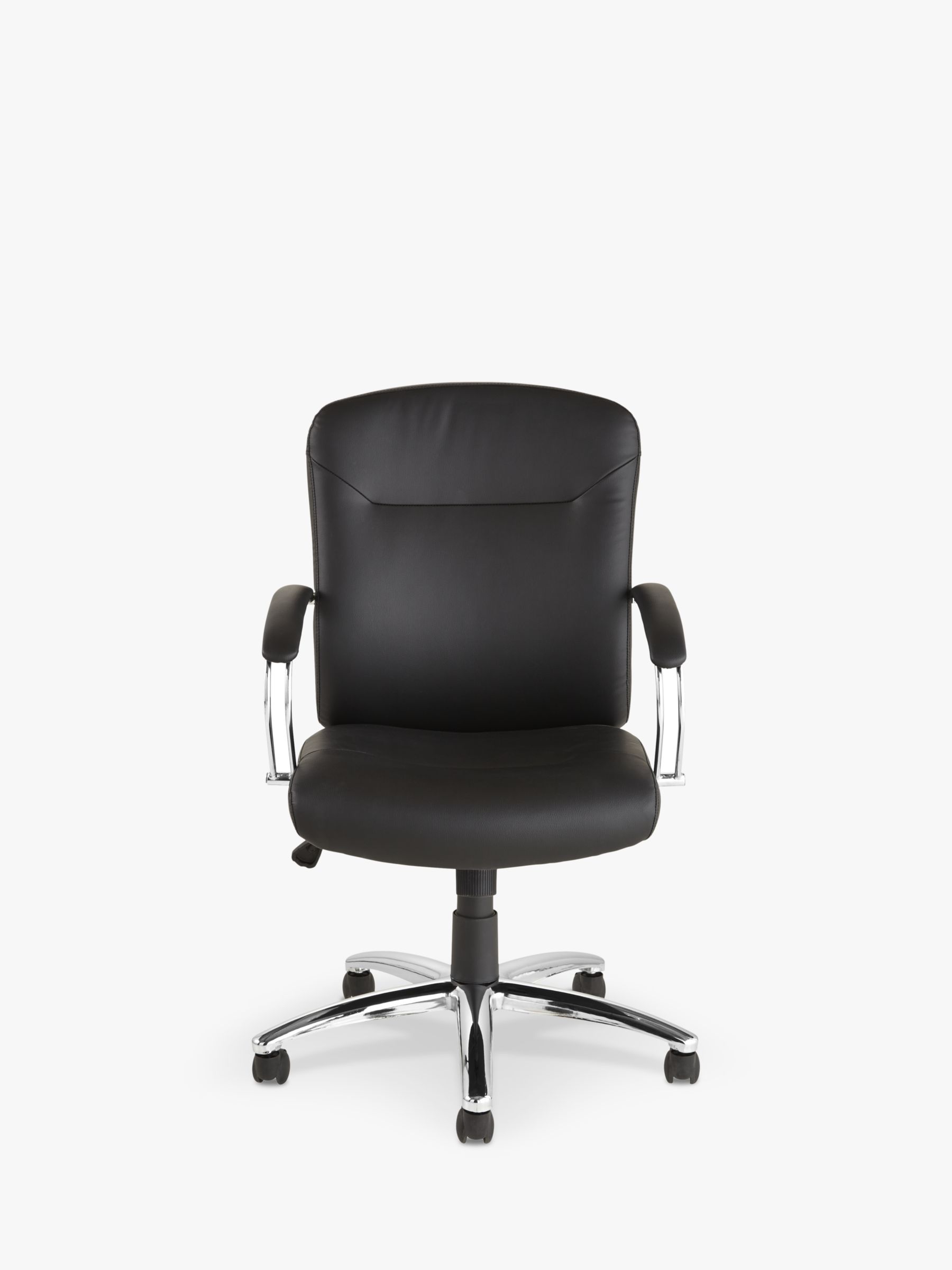 John Lewis & Partners Warner Faux Leather Office Chair at John Lewis