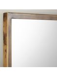 John Lewis Ivey Rectangular Mirror, 107 x 31cm