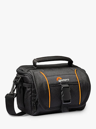 Lowepro Adventura SH 110 II Camera Shoulder Bag for CSCs, Camcorders and Action Video Cameras, Black