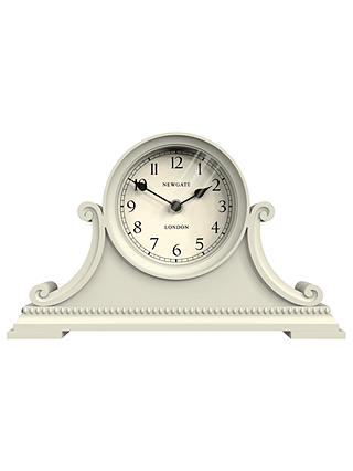 Newgate Gatekeepers Mantel Clock, Cream