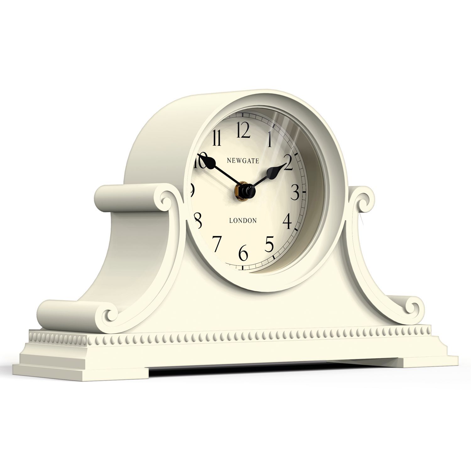 Buy Newgate Gatekeepers Mantel Clock, Cream | John Lewis