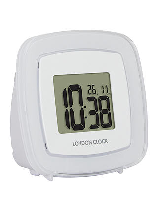 London Clock Company Colour Changing Alarm Clock, Multi
