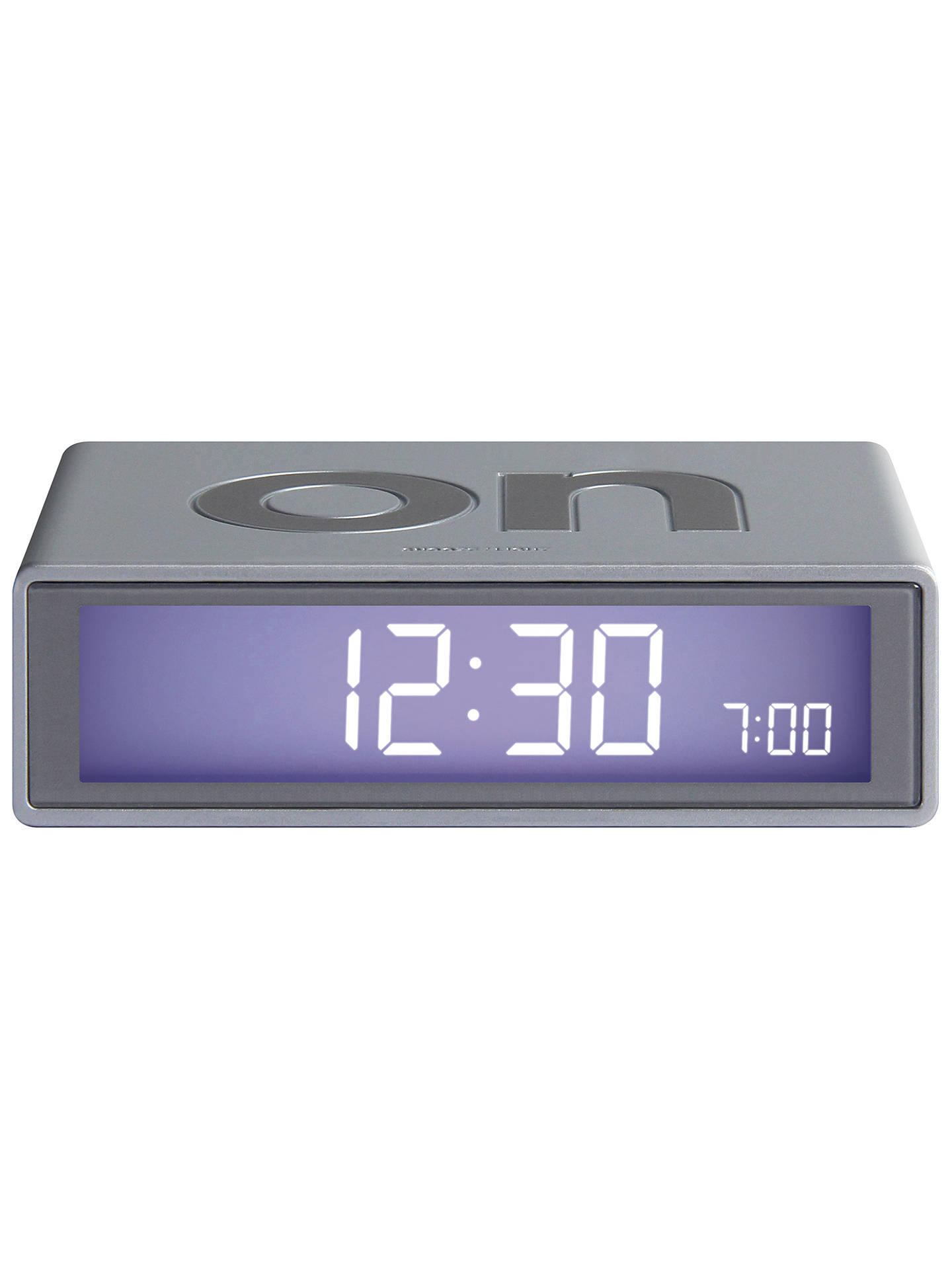 lexon travel flip alarm clock