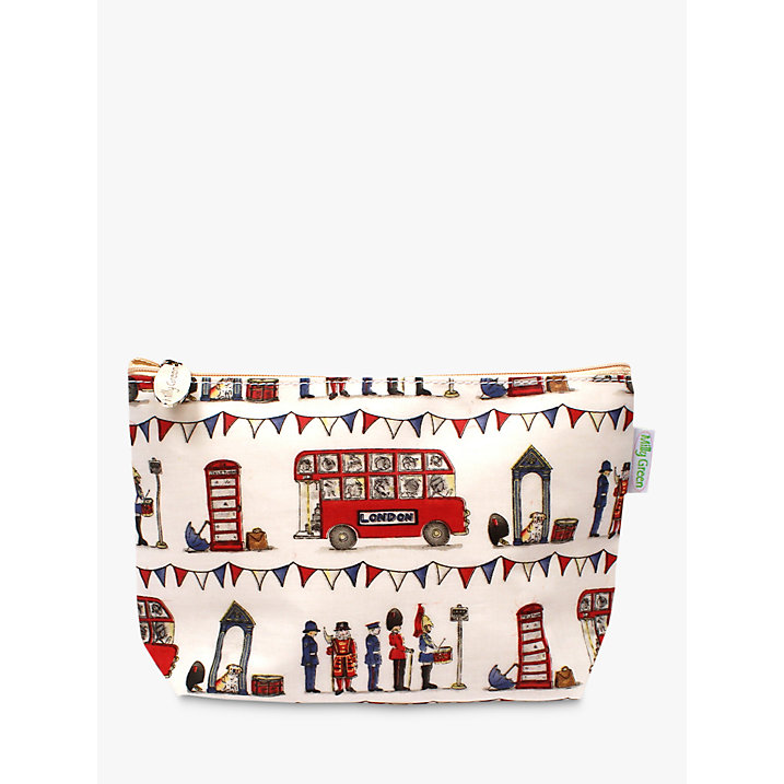 Milly Green Celebrating Britain Cosmetic Bag (£10)