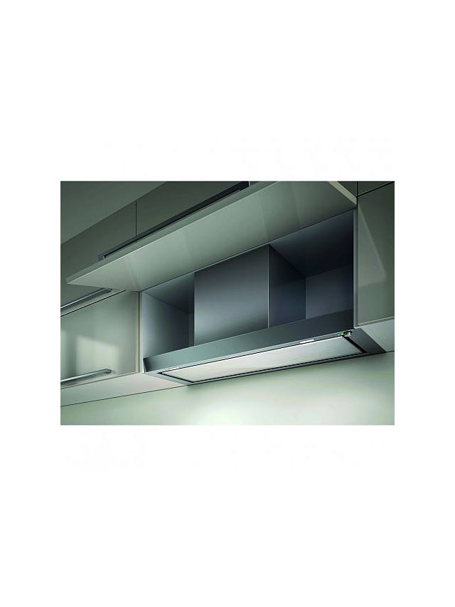 Buy Elica Hidden Integrated Cooker Hood, Stainless Steel/White Glass, D Energy Rating Online at johnlewis.com