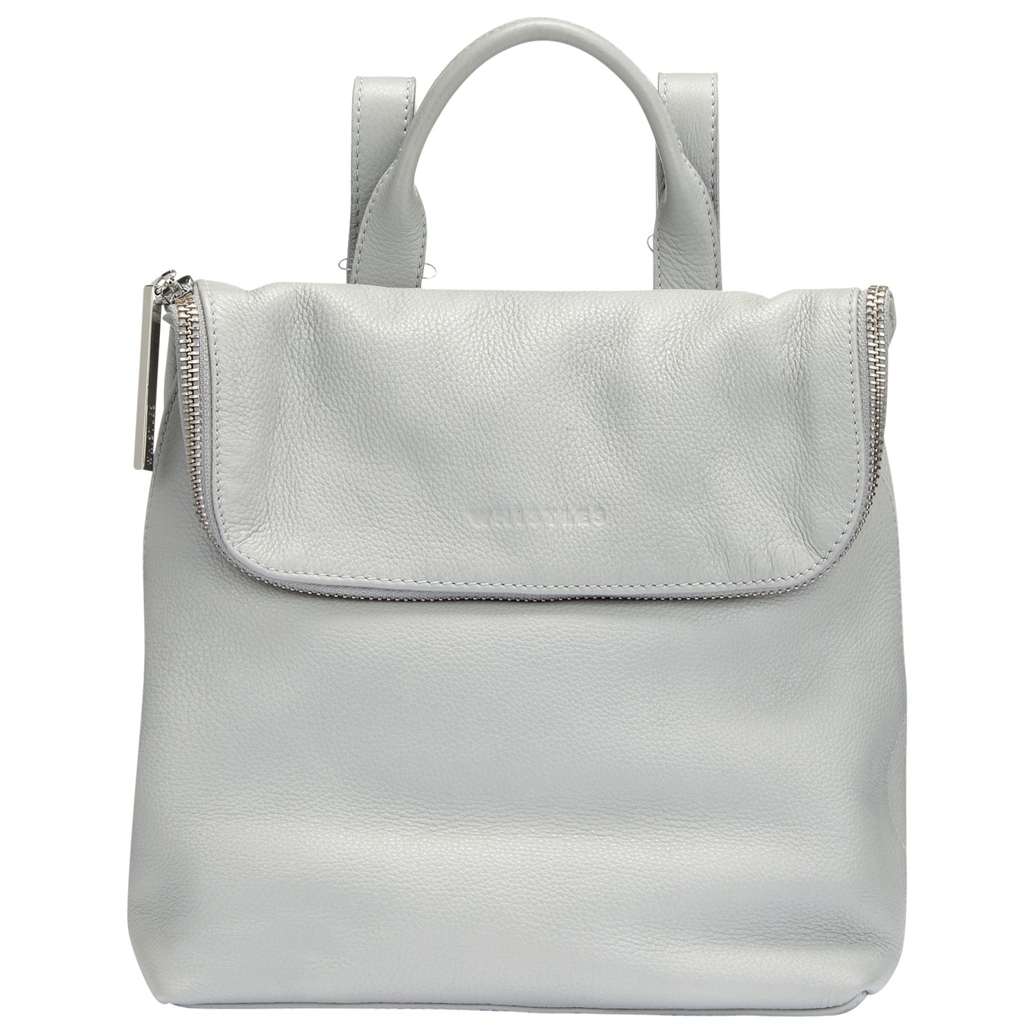 pale grey handbag