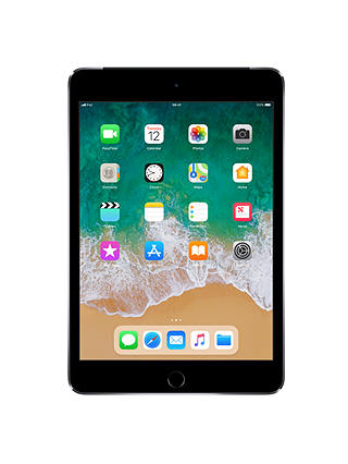 Apple iPad mini 4, Apple A8, iOS, 7.9", Wi-Fi & Cellular, 128GB