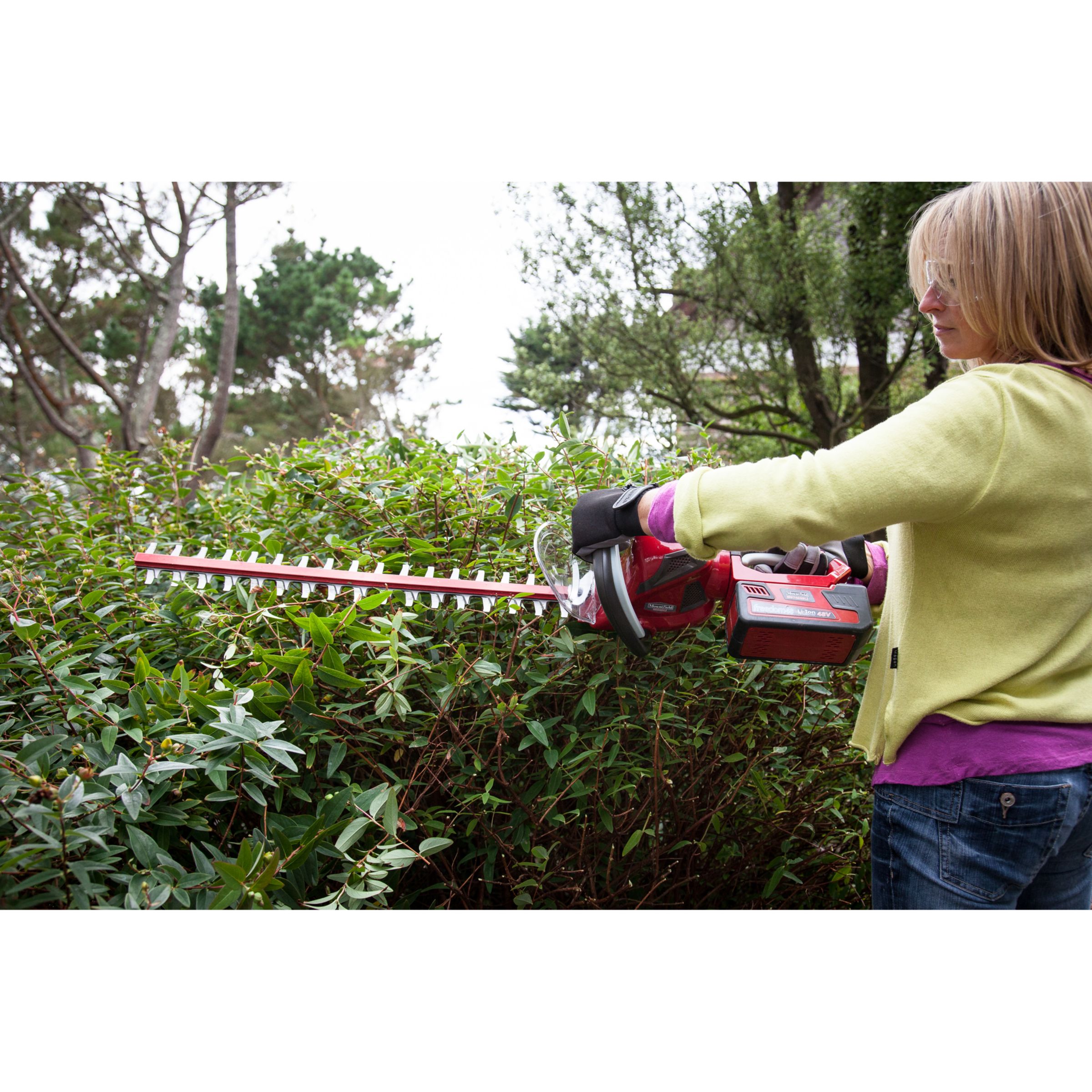 mountfield cordless hedge trimmer