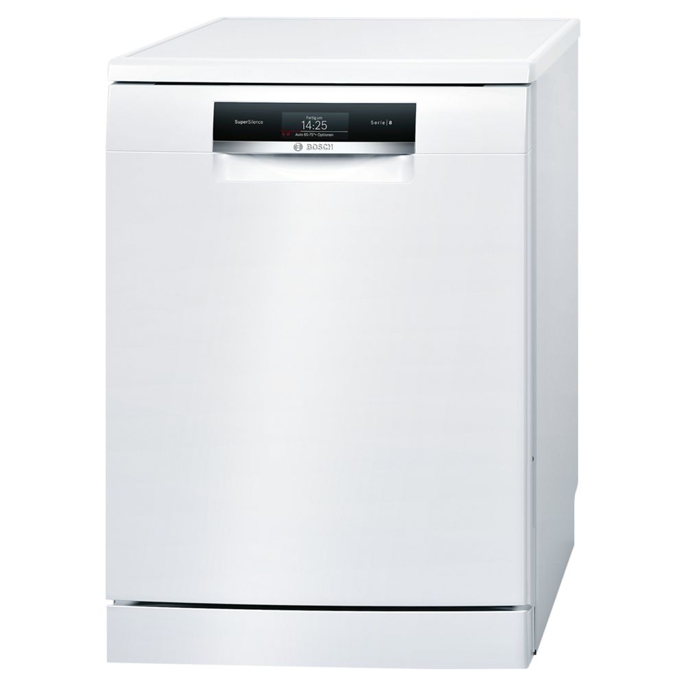 Bosch SMS88TW02G Freestanding Dishwasher, White