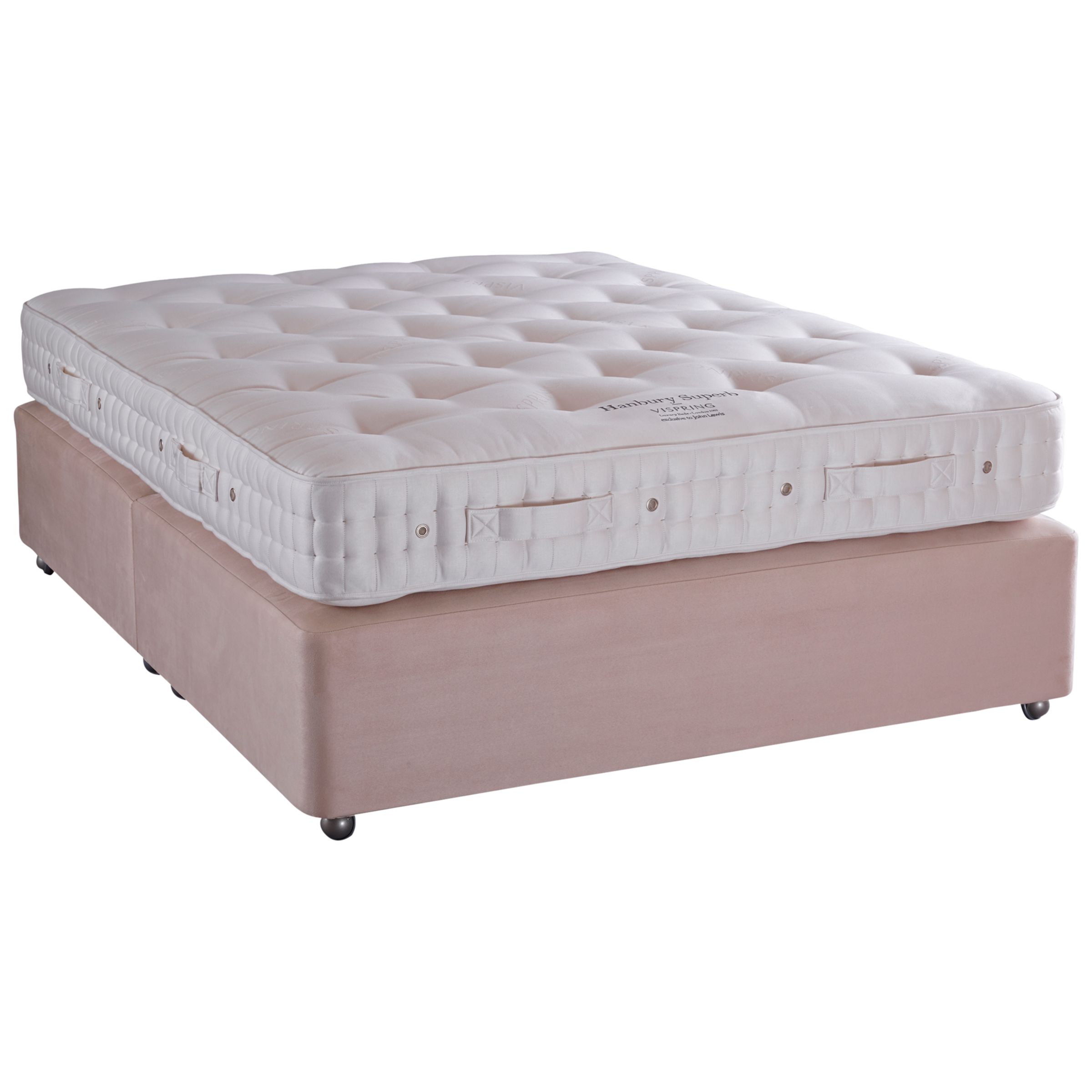 Vispring Hanbury Superb Divan Base and Mattress Set, King