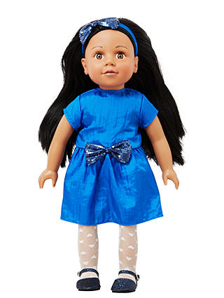 John Lewis & Partners Isabelle Collector's Doll, Black Hair