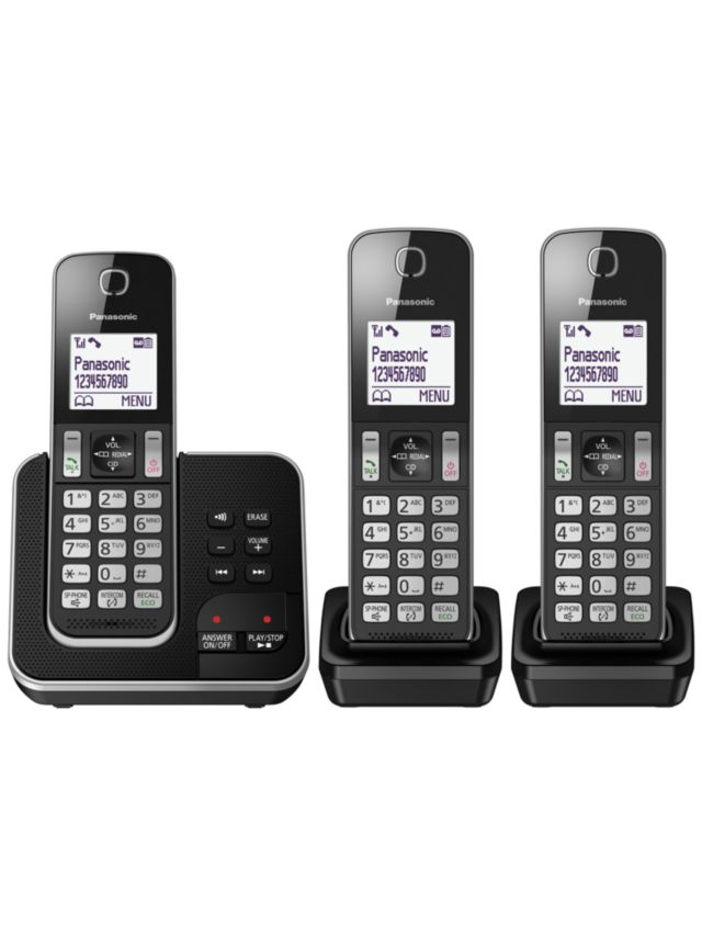 Panasonic KXTGC313EB Digital Cordless Phone with Nuisance