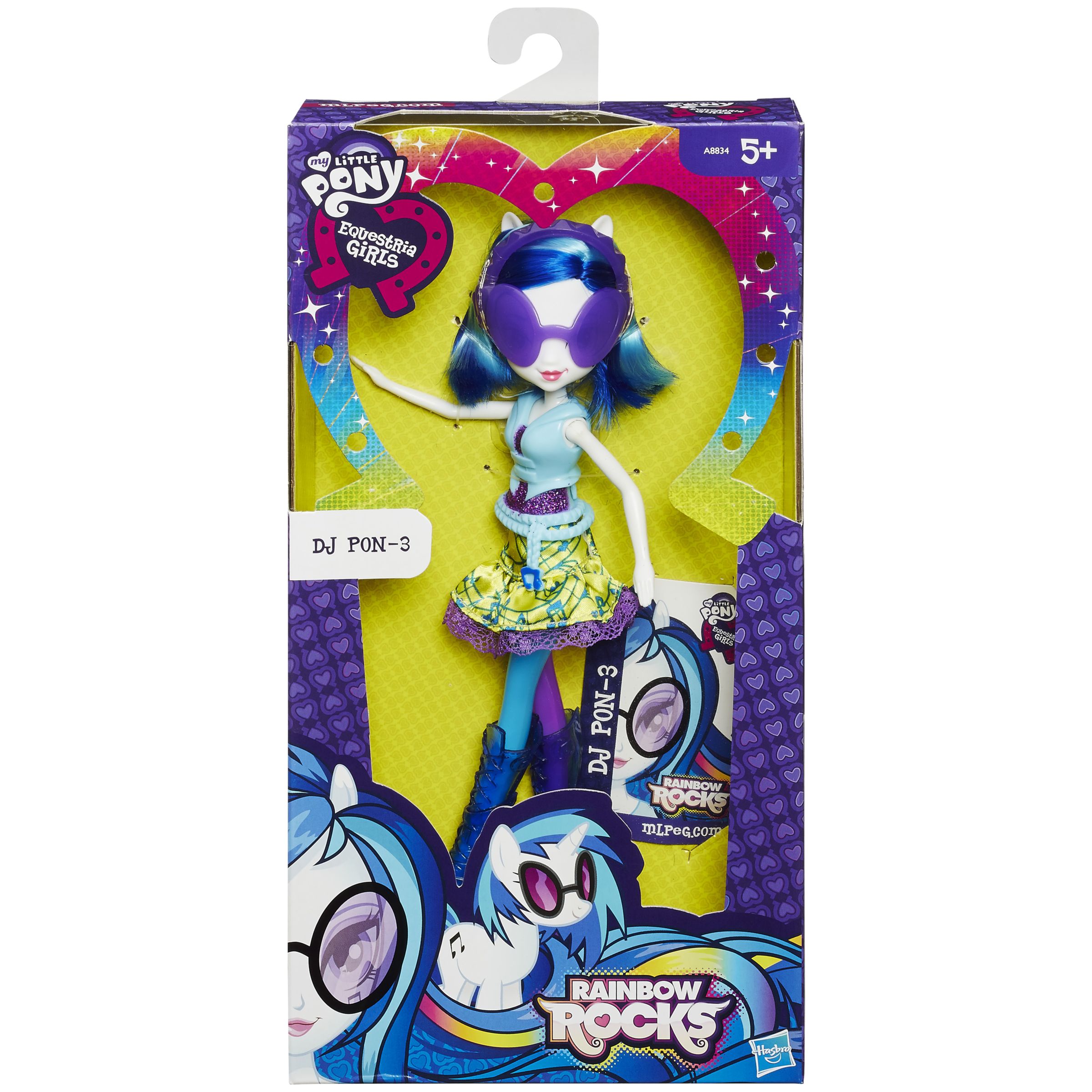 dj pon 3 equestria girl doll