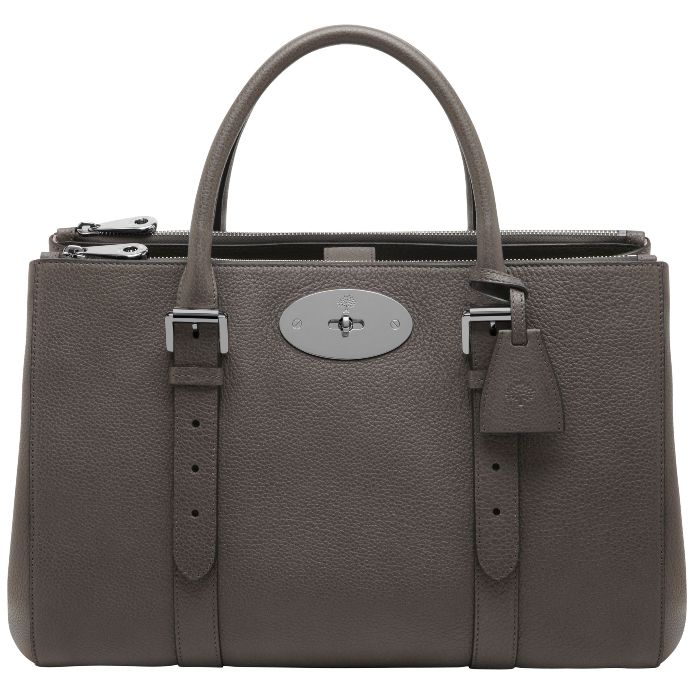 grey mulberry purse