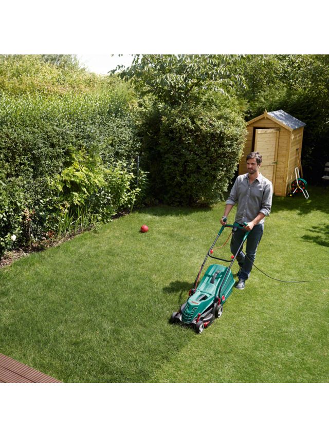 Bosch electric discount lawn mower price